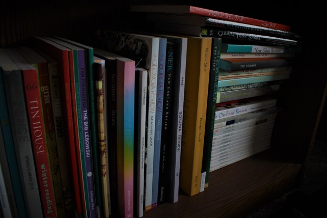 Lit Mag Shelf
