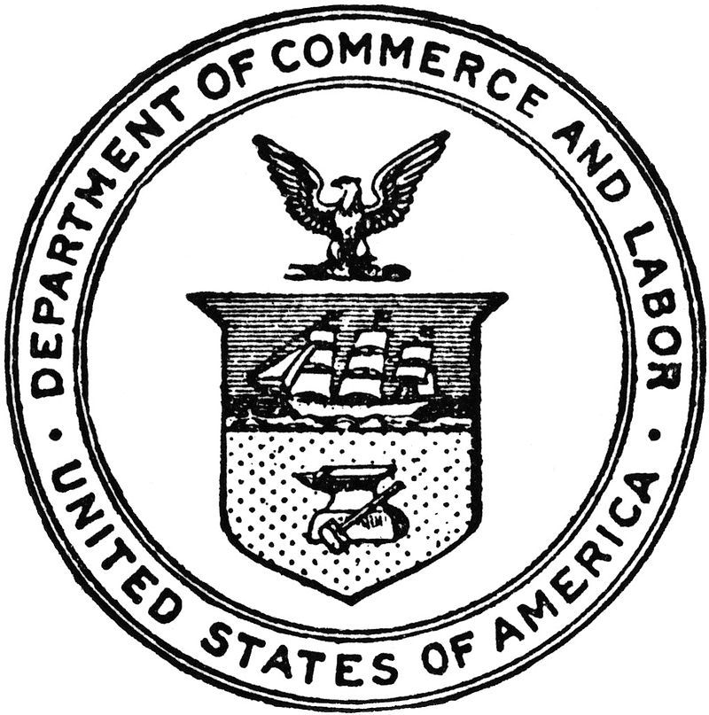 Department of Commerce and Labor Seal